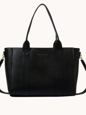 NEW POPPY & PEONIES MULTITASKER IN BLACK  - COMES EMPTY